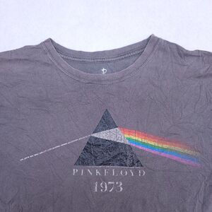 Pink Floyd 1973 Casual Graphic Short Sleeve T Shirt Adult Mens Size M Gray